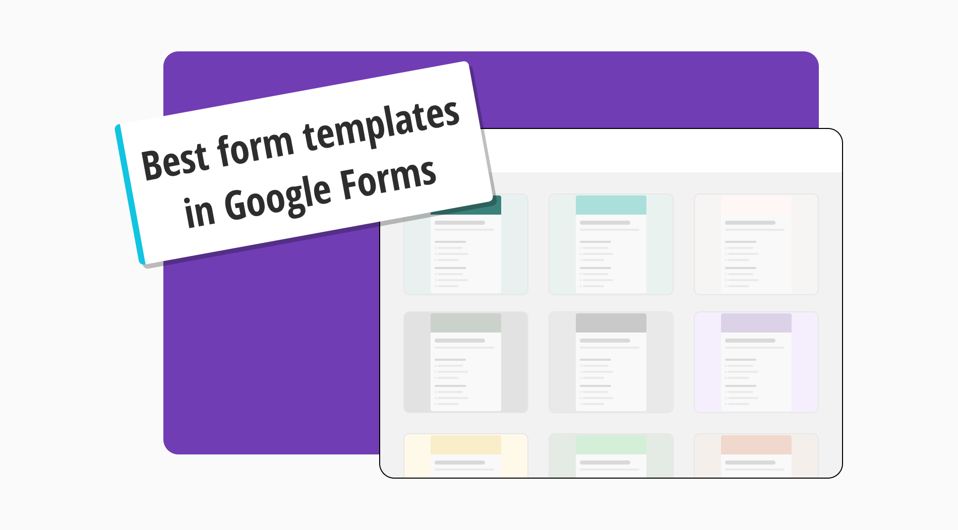 10 Best form templates in Google Forms